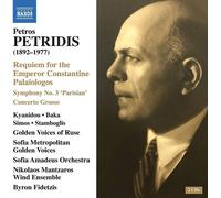 Sofia Golden Voices – Petros Petridis: Requiem for Constantine Palaiologos, Symphony No.3 – CD