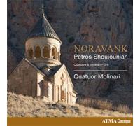 Quatuor Molinari - Shoujounian: Novarank; String Quartets Nos 3-6