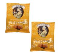 Petrovskaia Sloboda Coffee 3In1 Caramel Flavour 18G*25pcs Quick, Convenient And Pre-Flavoured Coffee Drink Instant Coffee Mix Product Of Russia Pack Of 2
