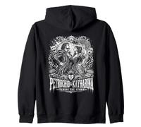 Petruchio And Katharina Taming The Storm Zip Hoodie
