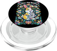 Petrykivka Pysanky Easter Bunny Eggs Proud Folk Art PopSockets PopGrip for MagSafe