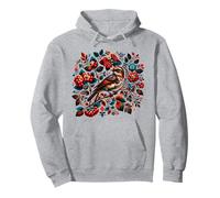 Petrykivka Vogel Pracht Ukraine Malerei Pullover Hoodie