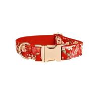 Pets Accessories，leash Harness Set ，dog Collar Bow Tie Printed Pet Products Personalized Tactical Dog Collars large dog collar(Bow Collar Leash23,L)