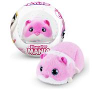 Pets Alive Hamstermania Blue by ZURU Hamster, Electronic Pet, 20+ Sounds Interactive, Hamster Ball Toy for Girls and Children, (Blue)