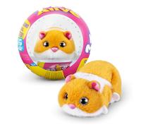 Pets Alive Hamstermania (Orange) by ZURU Hamster, Electronic Pet, 20+ Interactive Sounds, Hamster Ball Toy for Girls and Boys