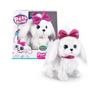 Pets Alive Lil' Paw Paw The Walking Puppy Robotic Toy, Electronic Plush, by