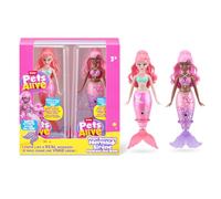 Pets Alive Magic Swimming Mermaid 2 Pack (Sea Shell & Sea Wave) by ZURU - Robotic Mermaid Doll for Water Play, Swims Automatically, Bath Toy for Girls & Boys Ages 3+