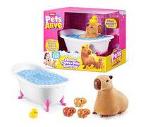 Pets Alive Mommy Capybara and Baby Surprise by ZURU - Robotic Walking Mommy Capybara with Baby Cappybara Toys, For Girls 3+