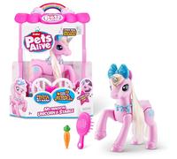 Pets Alive My Magical Unicorn and Stable Battery Powered Interactive Robotic Toy Playset By ZURU