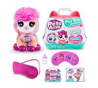 Pets Alive Pet Shop Surprise Series 2 Slumber Party, Cocobi the Llama, Ultra Soft Plushies, 17 cm, Over 8 Surprises, Interactive Toy Pets with Electronic Speak and Repeat (Llama)