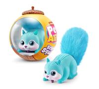 Pets Alive Scurry'n Squirrel (Blue) by ZURU - Interactive Robotic Pet Toy, Moving Squirrel with Realistic Movements and Sounds, Ages 2+, Child Toddler
