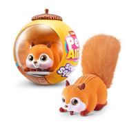 Pets Alive Scurry'n Squirrel (Orange) by ZURU - Interactive Robotic Pet Toy, Moving Squirrel with Realistic Movements and Sounds, Ages 2+, Child Toddler