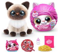 ZURU Pet's Smitten Kitten's Interactive Plush Assorted, Small