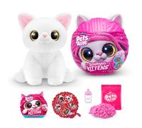 Pets Alive Smitten Kittens Surprise (British Shorthair Cat Sissy) by ZURU Nurture Play Soft Toy Unboxing Adopt Interactive 10 Sounds