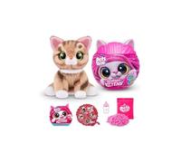 Pets Alive Smitten Kittens Ginger, Surprise Kitten Plush, Ultra Soft Plushies, Interactive Toy Pets, Electronic Pet Kitten, Ages 3+ (Ginger)