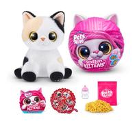 Pets Alive Smitten Minx - Surprise Plush Kitten, Ultra Soft Plushie, Interactive Electronic Pet, Ages 3+