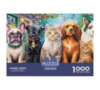 Pets And BirdsMagnificent 1000-Piece Jigsaw Puzzles for Adults Boasting Impossible-to-Difficult Level Challenging Puzzle Educational Games for Everyone - These Magnificent Jigsaw Puzzles Challenge Ad