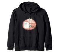 Pets At Risk For A Kiss Adorable Design Zip Hoodie
