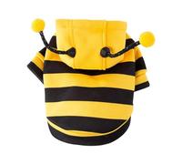 Pets Bee Halloween Costume Lovely Coat Comfortable Autumn Winter Cats Hoodies L