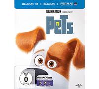 Blu-ray - PETS - 2D + 3D - STEELBOOK Edition - NEW & ORIGINAL PACKAGING