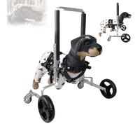 Pets Cart,Adjustable Dog Wheelchair for Front Legs-Lightweight Mobility Aid Cart Injured, Paralytic Pets-Recovery Support Limb Weakness(Medium)
