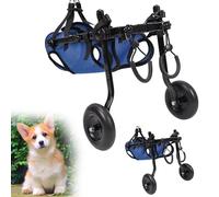 Pets Cart,Adjustable Dog Wheelchair, Pet Trolley Tool Mobility, for The Back Legs of Aging, Injured, Weak Cats, Dogs, Pets, Cat Assist Scooter, Hind Limb Leg Rehabilitation