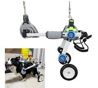 Pets Cart,Lightweight Adjustable Dog Wheelchair for Small Medium Dogs Back Leg Mobility Harness Pet Stroller-XS Wide Size Enhanced Support