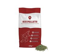 Pets Choice | Fish Food, Koi Carp Pellets | Floating, Highly Digestible & Non-Clouding | Added Spirulina to Enhance Colour (10kg)