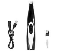 Pets Dog Cat Electric Clipper Grooming Kit Trimmer USB Rechargeable Low Noise Powerful Motor for Small Dogs Cats Hair Area Eyes Face Ears Feet