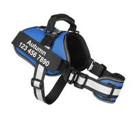 Pets-dreams PerfectFit - Personalized No Pull Dog Harness,No-pull Dog Harness Breathable, Adjustable and Comfortable for Small, Medium and Large Dogs Best Suited for Training and Walking