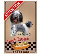 Pets-Easy.com Beware of the Custom Plain Polish Shepherd Dog - pre perforated and screws included. From 30 cm to 15 cm…