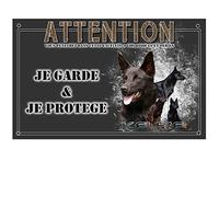 Pets-Easy. com Je Monte la Garde personalized Kelpie dog - pre perforated and screws offered. From 30 cm to 15 cm…