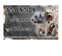 Pets-Easy. com Personalised Dog Irish Terrier Glen of Imaal Sign - Pre Punched and Screws Delivered 30 to 15 cm