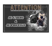 Pets-Easy. com Personalised French Bulldog Dog Sign - Pre Perforated and Screws Included. From 30 cm to 15 cm…