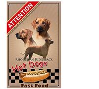 Pets-Easy. com Personalised Watchdog Plaque Rhodesia Dog - pre drilled and screws dated. From 30 cm to 15 cm…
