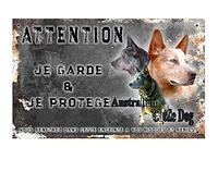 Pets-Easy. com Personalized Warning the Dog Sign Australian Mountain Dog - pre perforated and screws delivered. From 30 cm to 15 cm…