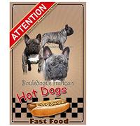Pets-Easy. com Sign Beware of the Bulldog Dog - pre drilled and screws proposed. From 30 cm to 15 cm…