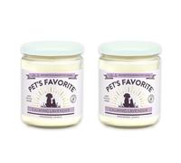 Pet's Favorite - Tested & Proven - Odor Eliminating Candle, Pet-Friendly Scented Candle, in 7 Great Fragrances - 70-Hour Burn Time, Cotton Wick (Calming Lavender, Pack of 2)