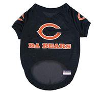 Pets First CHI-4000-SM Chicago Bears Raglan Jersey