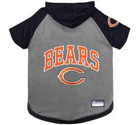 Pets First Chicago Bears Hoodie T-Shirt, Large
