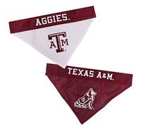 Pets First Collegiate Pet Accessories, Reversible Bandana, Texas A&M Aggies, Large/X-Large