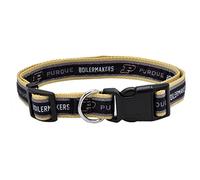 Pets First Collegiate PET Collar OLD VERSION Purdue Boilermakers Dog Collar, Size Large. Best Sports Team Collar for Dogs & Cats. A Shiny & Colorful Dog & Cat Collar Licensed by The NCAA
