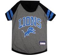 Pets First Detroit Lions Hoodie T-Shirt, X-Small