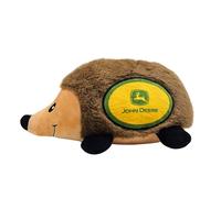 Pets First John Deere Plush Hedgehog Toy for Dogs & Cats, Cool Soft Pet Toy for Fun and Interactive Play, Dog Chew Toy with Squeaker, Licensed Hot Pet Toy