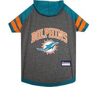 Pets First Miami Dolphins Hoodie T-Shirt, Large