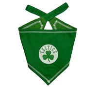 Pets First NBA Boston Celtics TIE Bandana, Size Small/Medium. Dog Bandana Scarf Bib for Pet Cat Dog. The Ultimate Game-Day, Party Bandana