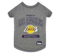 Pets First NBA Licensed Hoodies & T-shirt for Dogs & Cats, Los Angeles Lakers, Medium