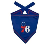 Pets First NBA Philadelphia 76ERS TIE Bandana, Size Large/X-Large. Dog Bandana Scarf Bib for Pet Cat Dog. The Ultimate Game-Day, Party Bandana