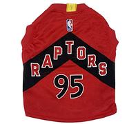 Pets First NBA Toronto Raptors Dog Jersey, Large - Tank Top Basketball Pet Jersey (RAP-4047-LG)