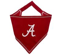 Pets First NCAA Alabama Crimson Tide Tie Bandana, Large/x-Large. Dog Bandana Scarf Bib for Pet Cat Dog. The Ultimate Game-Day, Party Bandana (AL-3550-L-XL)